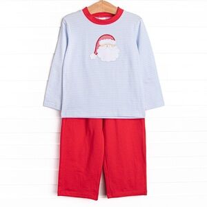 Stitchy Fish appliqué Santa outfit